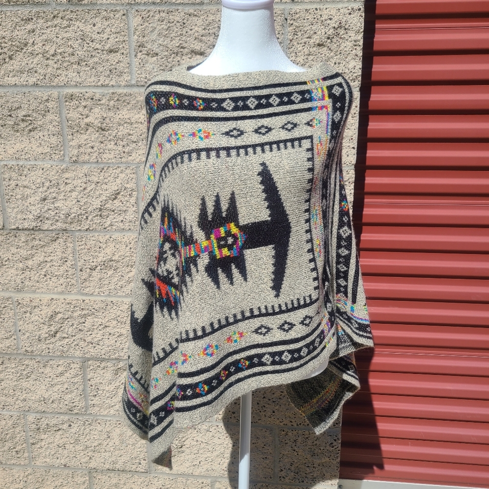 Asymmetrical Poncho